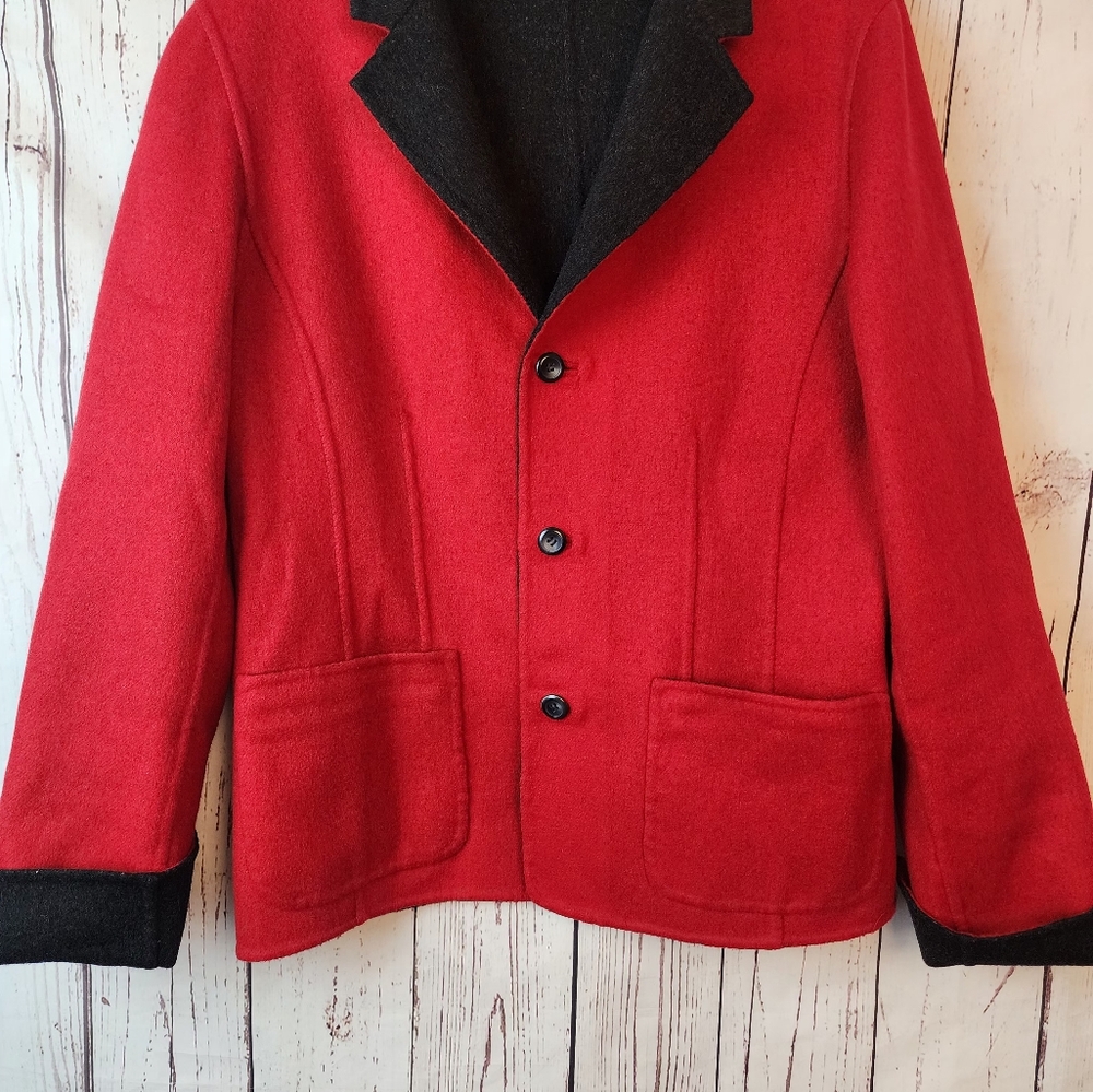 Pendleton Women's Reversible Wool Jacket Medium R… - image 5